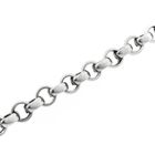 Image 8 of White gold robust jasseron link bracelet
