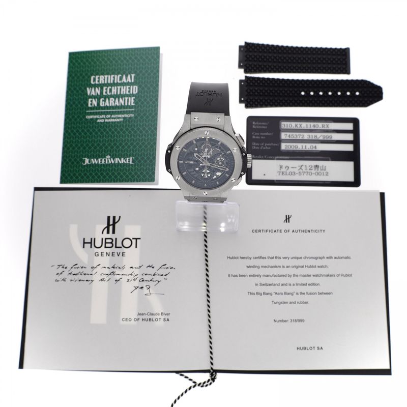 Image 6 of Hublot Big Bang 'Aero Bang' Tungsten Limited Edition Watch