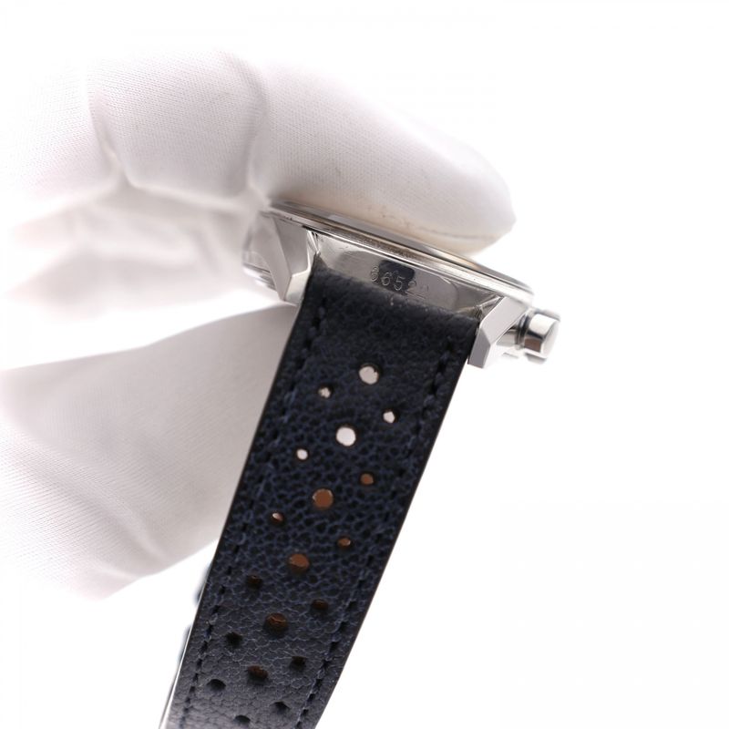 Image 14 of Heuer Carrera 'Red Tachymeter' 3647t; Vintage Watch