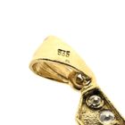 Image 7 of Gold cross pendant with zirconia