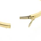 Image 6 of 18-karat gold fantasy/bangle bracelet with pink tourmaline; Petit dor | Ø 65 mm