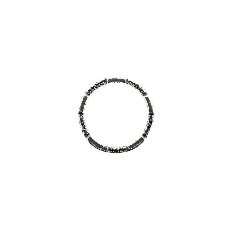 Afbeelding 7 van Zilveren Buddha to Buddha Barbara Stacking Ring Mix