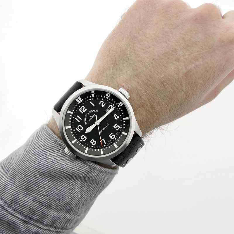 Image 8 of Zeno Watch Basel Pilot; Automatic men's watch