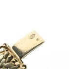 Image 9 of Double gold flat gourmet link chain