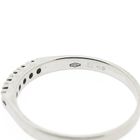 Image 6 of White gold ring with diamond | 0.075 ct.