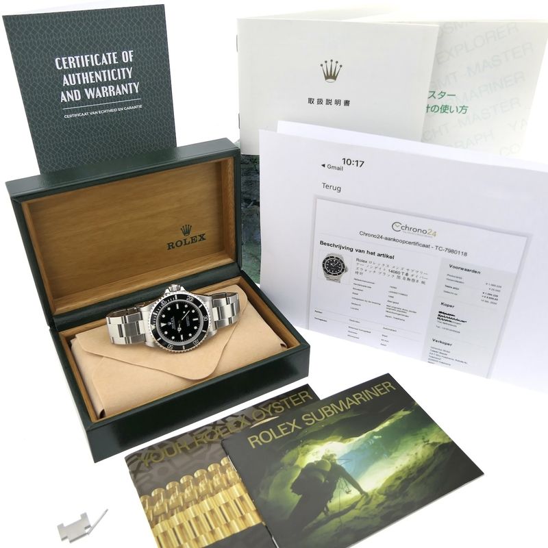 Image 26 of Rolex Submariner 14060; Automatic men's watch