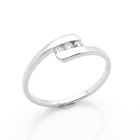 Image 1 of 9 carat ring with 0.10 ct diamonds.