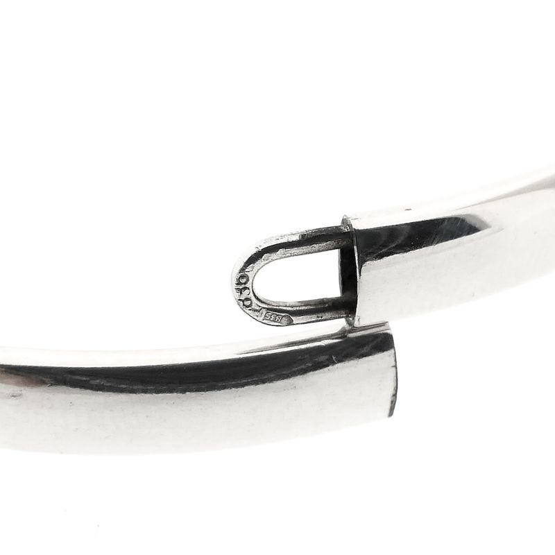 Image 7 of Silver subtle slave bracelet | Ø 61 mm