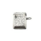 Image 3 of Silver matchbox/tinderbox; Antique