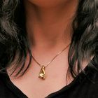 Image 4 of Carrera y Carrera vintage gold pendant with diamonds; 0.20 ct.