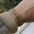Image 13 of Golden fantasy link bracelet | 19 cm