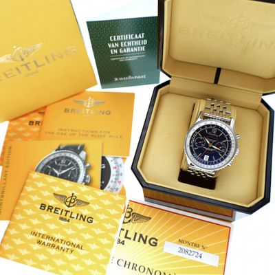 Image 2 of Breitling Navitimer Montbrillant Edition A48330; Automatic Men's Watch