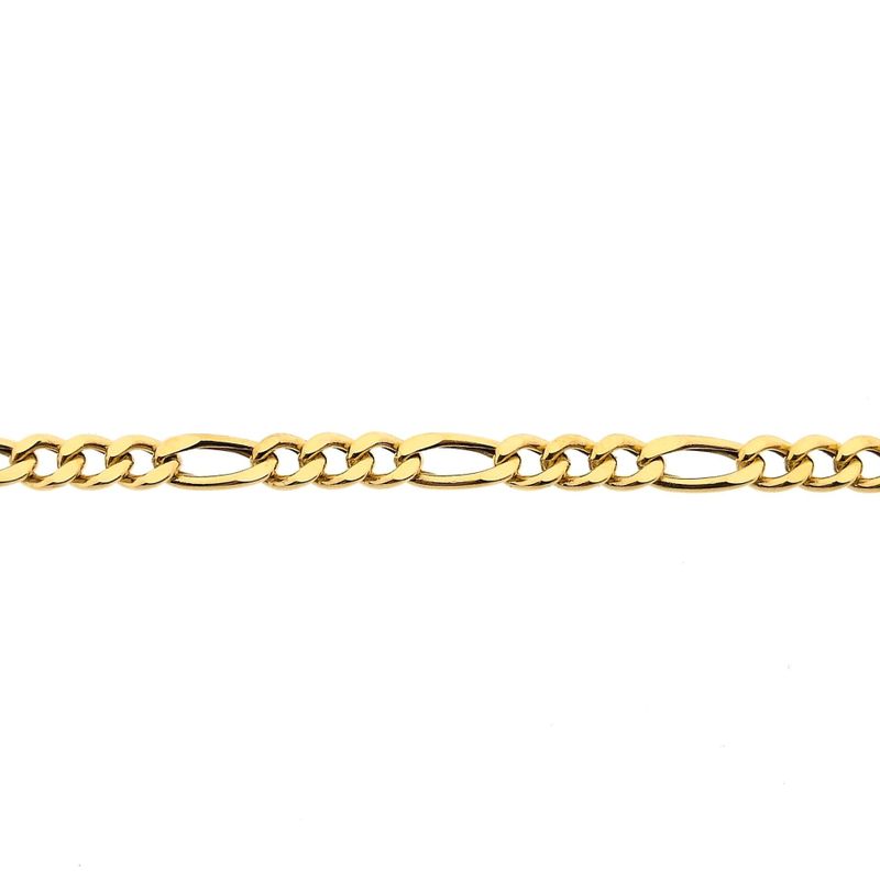 Image 7 of ASSOS Gold Figaro Necklace; 14 karat; 45 cm