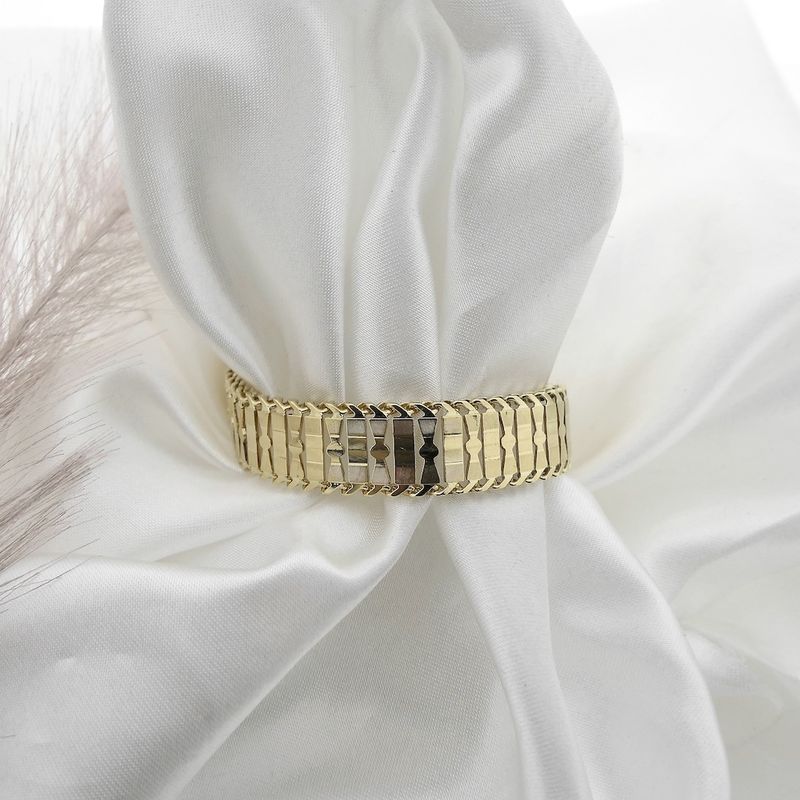 Image 2 of Vintage gold link bracelet