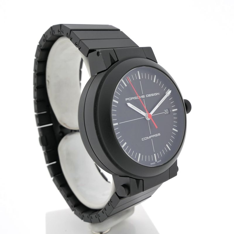 Image 3 of Porsche Design (By IWC) Compass Watch P6520; Limited Edition men's watch with compass