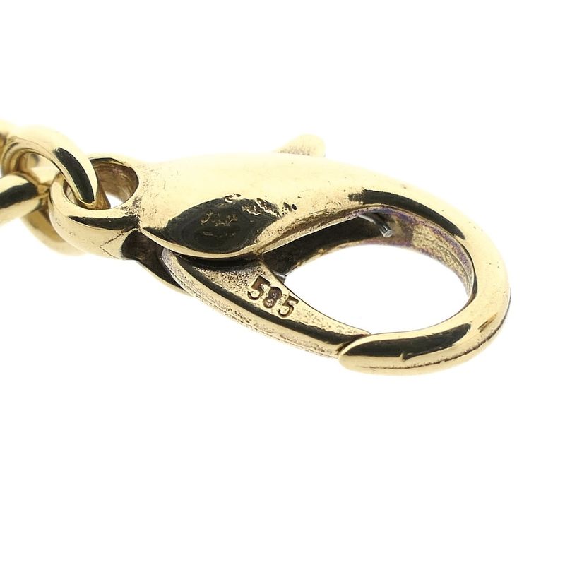 Image 3 of Solid gold gourmet link chain