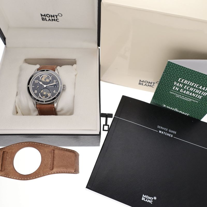 Image 6 of Montblanc 1858 Geosphere; Automatic men's watch