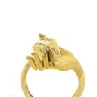Image 5 of Carrera y Carrera vintage gold ring with diamonds; 0.20 ct.