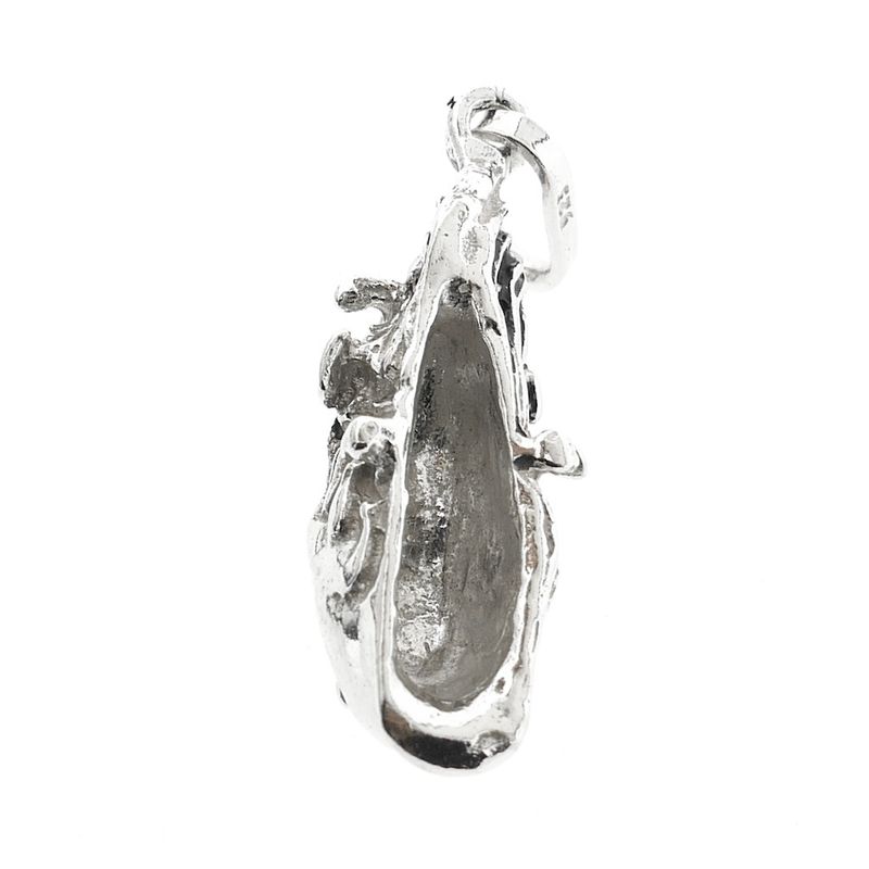 Image 4 of Silver punk style necklace pendant