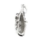 Image 4 of Silver punk style necklace pendant