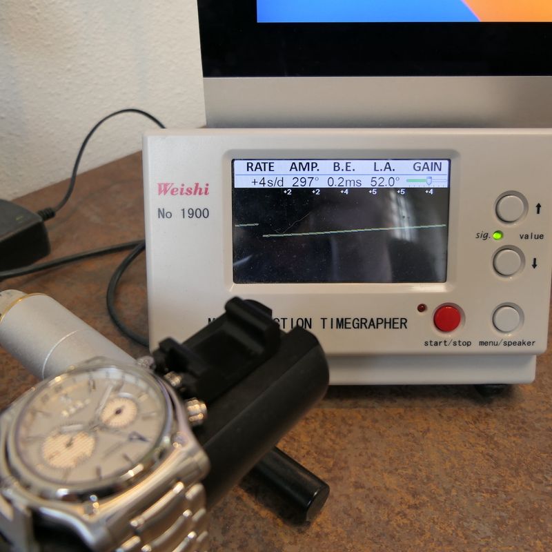 Image 15 of Ebel 1911 BTR Manufacture Chronograph; Automatic watch with GMT