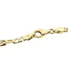 Image 7 of Two-tone gold Figaro link chain
