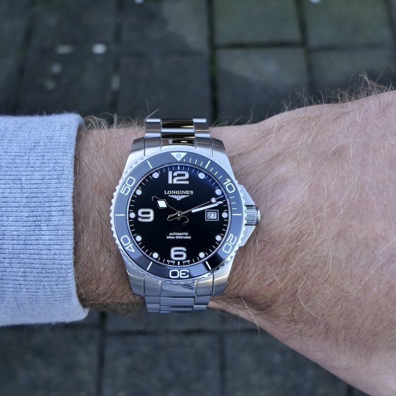 Image 13 of Longines Hydro Conquest L3.781.4; Automatic men's watch