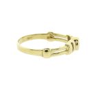 Image 8 of Gold solitaire ring with diamond; 0.025 ct.