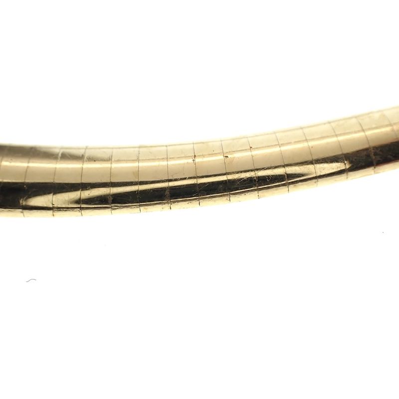 Image 6 of Gold Omega necklace; Women | 44 cm