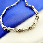 Image 7 of Two-tone gold fantasy link bracelet