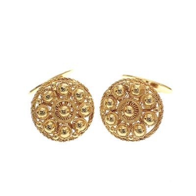 Gold Zeeland cufflinks | Vintage/antique Image 2 of Gold Zeeland cufflinks | Vintage/antique