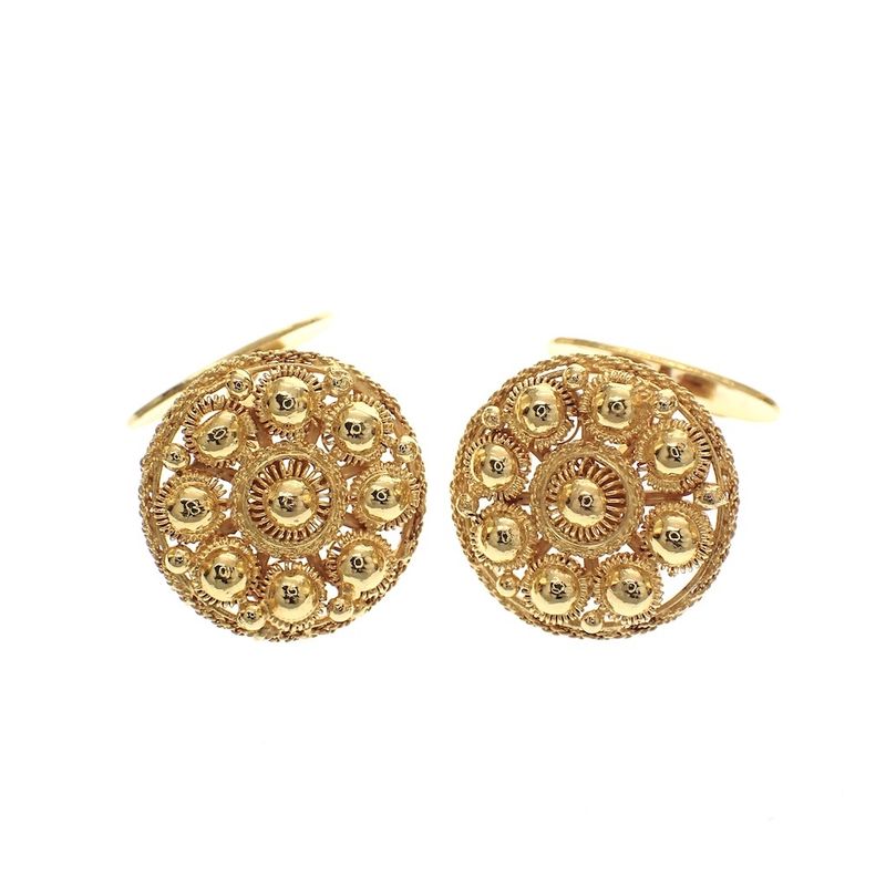 Image 2 of Gold Zeeland cufflinks | Vintage/antique