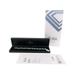 Image 35 of Exclusive white gold bracelet with emerald and diamond; 7.40 ct. + IGI Certificate