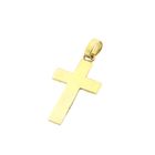 Image 6 of 18K Gold Cross Pendant | Diamond-cut