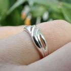 Image 2 of Silver ring with fantasy design