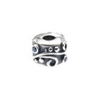 Image 3 of Pandora clip charm; Silver; Blue Fantasy