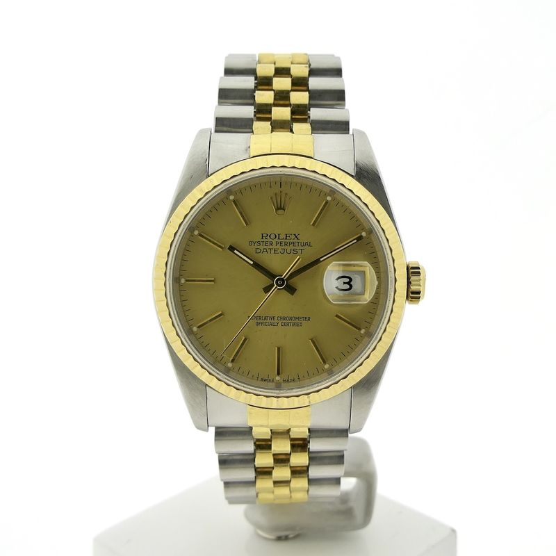 Image 1 of Rolex Datejust 36mm 16233; Automatic gold/steel watch