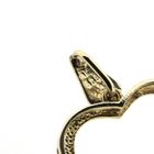 Image 5 of Gold pendant of a heart with diamonds; 0.11 ct.