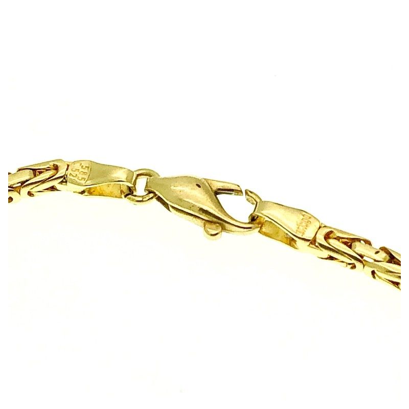Image 4 of Two-tone gold king bracelet | 21.5 cm