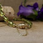 Image 2 of 9 carat peridot bead bracelet