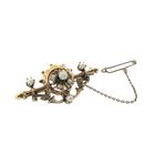 Image 3 of Antique gold brooch with pearl