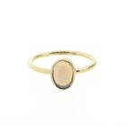 Image 3 of Gold ring with precious opal