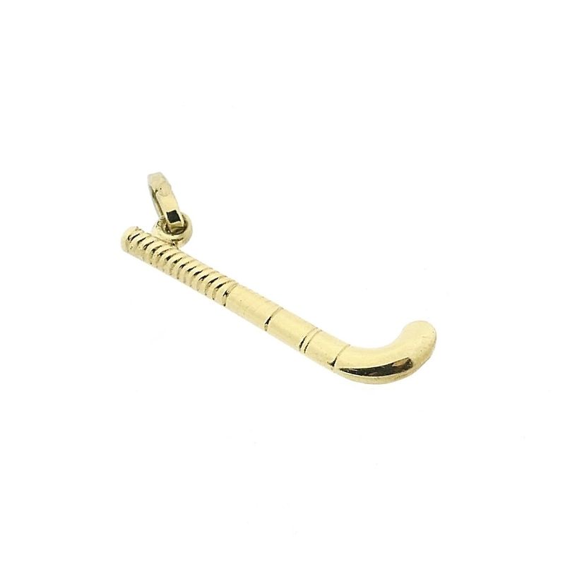 Image 10 of Gold pendant of a hockey stick