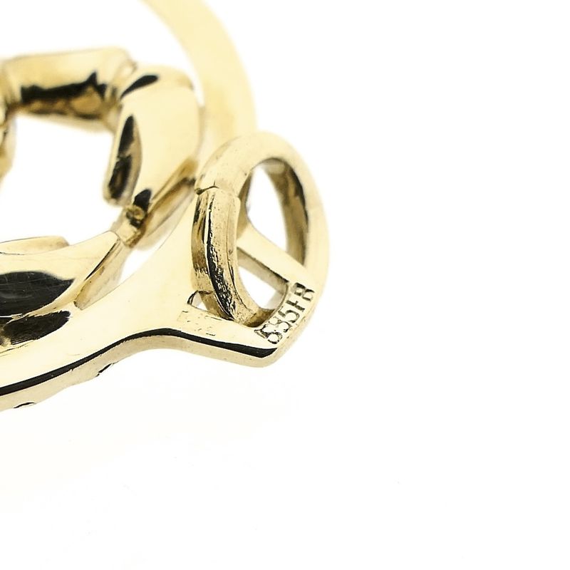 Image 6 of Gold zodiac sign pendant Cancer