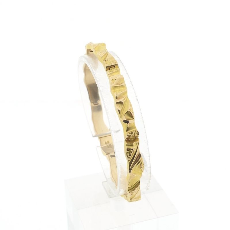 Image 1 of Gold Lapponia bracelet; Scintilla | 18 cm