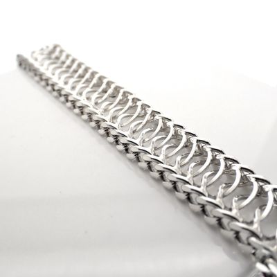 Image 2 of Silver French gourmet bracelet | 19 cm