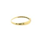 Image 5 of Gold solitaire ring with zirconia
