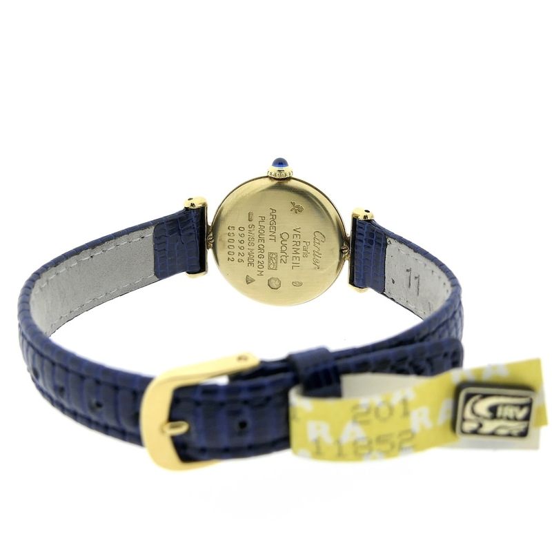 Image 9 of Cartier Colisee Vermeil; Ladies watch