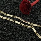 Image 2 of Gold navy link bracelet | 19 cm