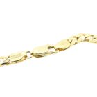 Image 2 of Gold gourmet link bracelet with engraving plate